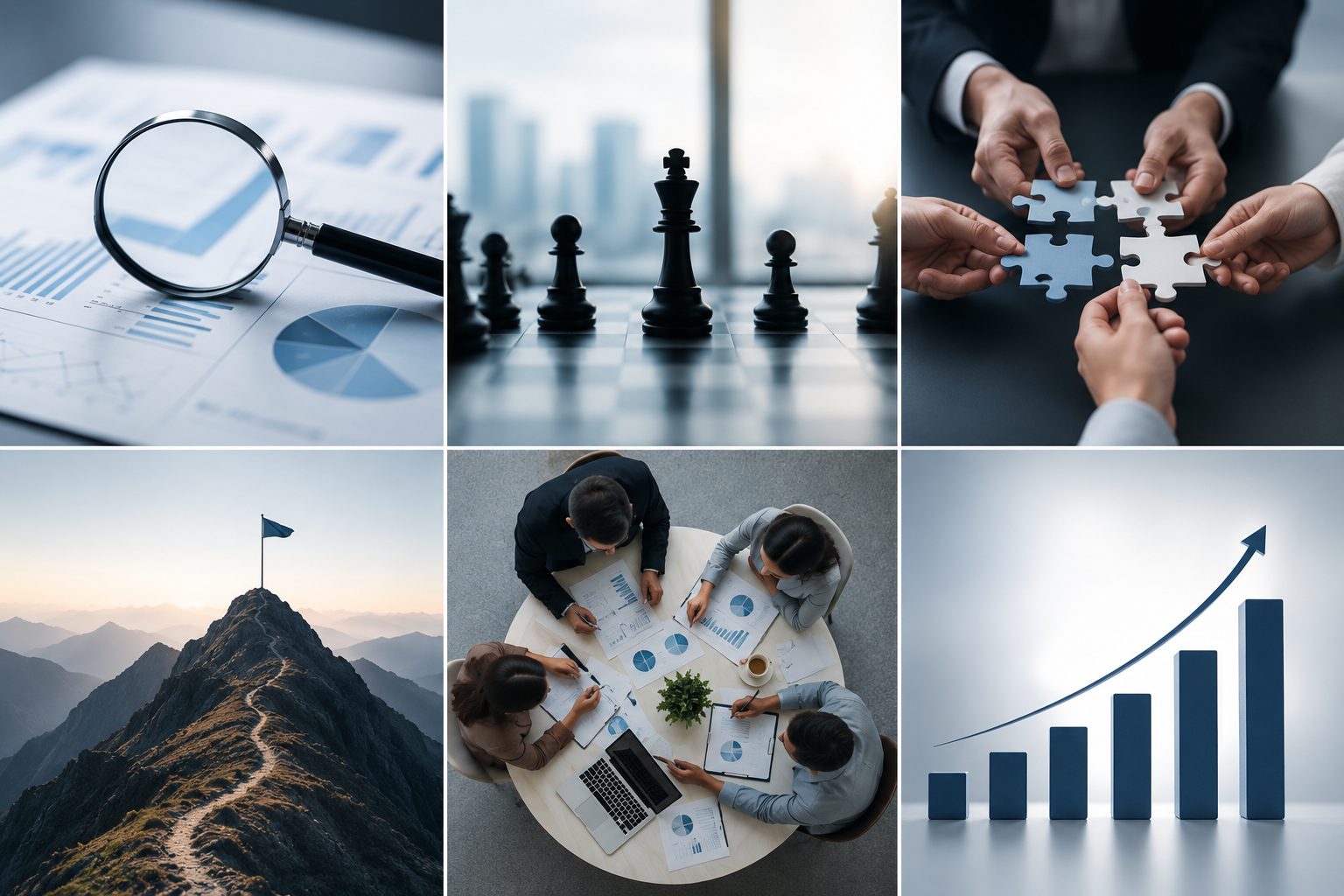 Strategy, analysis, and growth
